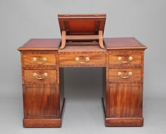 Early 19th Century Mahogany Architects Desk