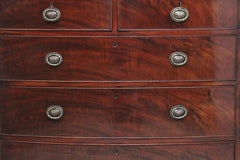 Early 19th Century mahogany bowfront chest