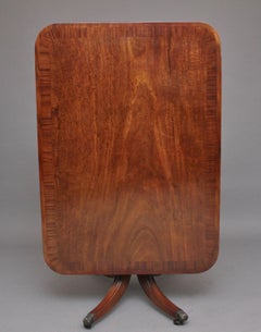 Early 19th Century Mahogany Breakfast Table
