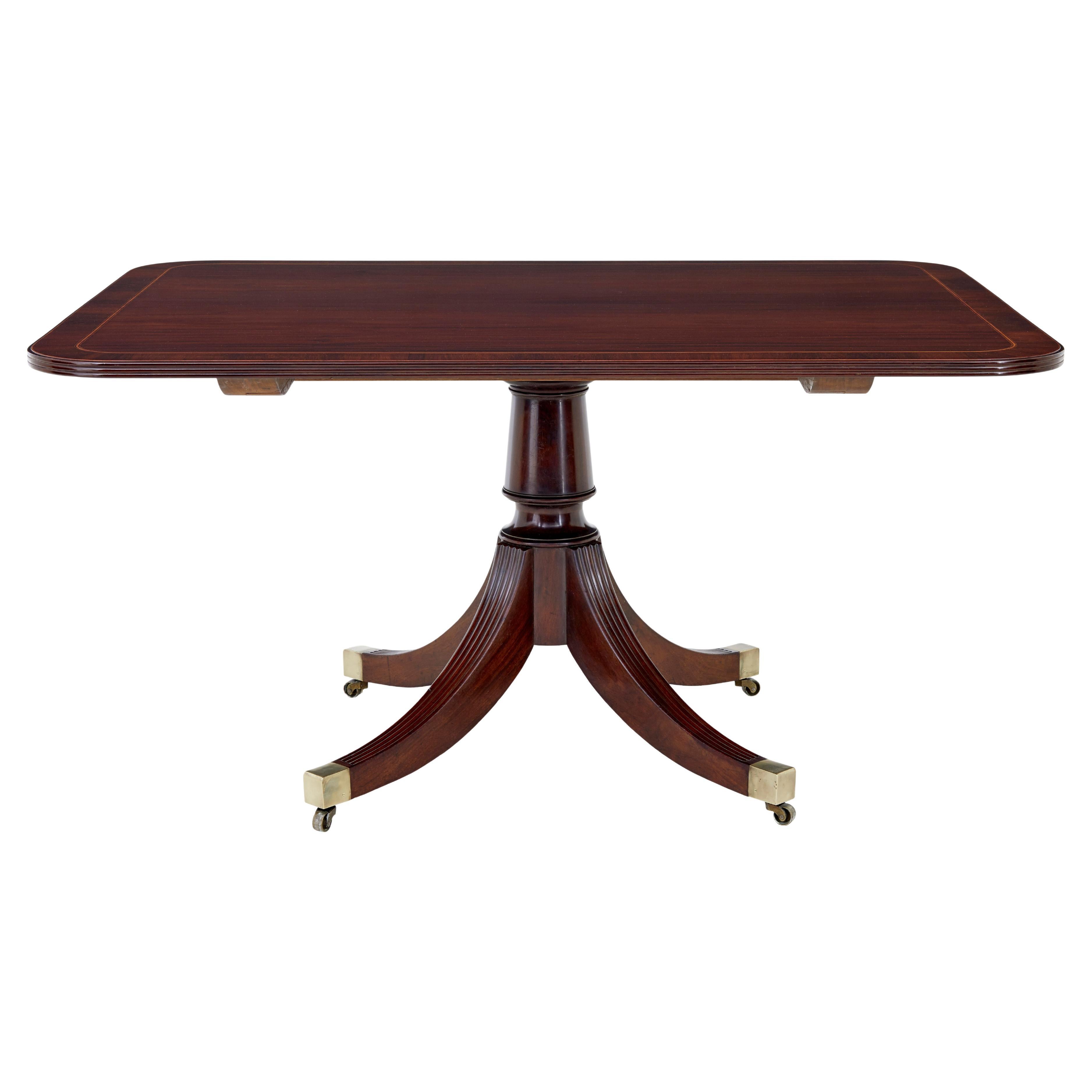 Reproduction 19th Century Style Stained Carved Wood Pedestal Breakfast — free download