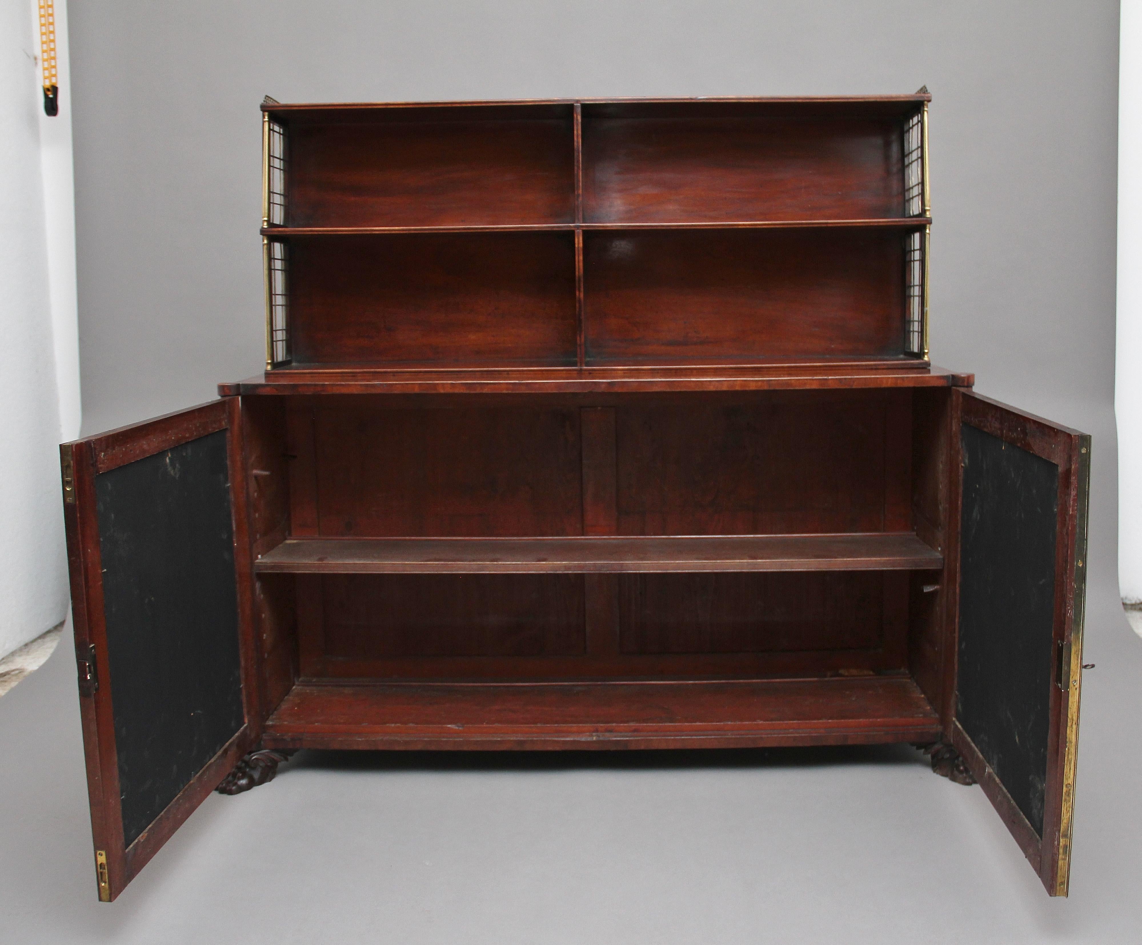 Early 19th Century Mahogany Cabinet In Good Condition For Sale In Martlesham, GB