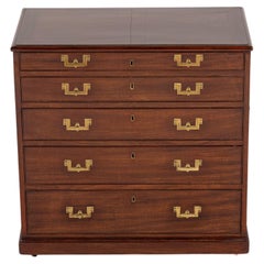 Early 19th Century Mahogany Campaign Chest