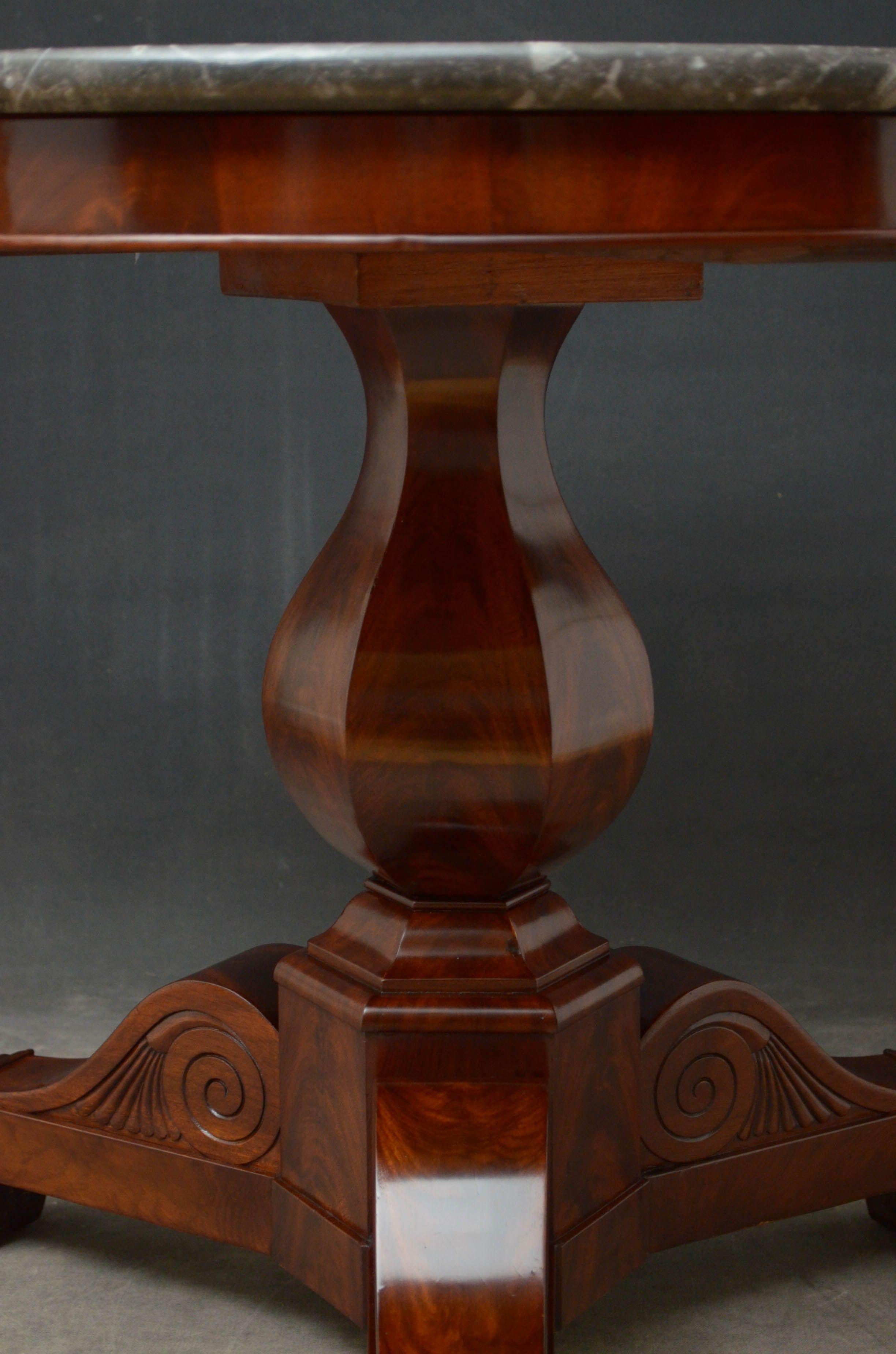 Early 19th Century Mahogany Centre Table 2