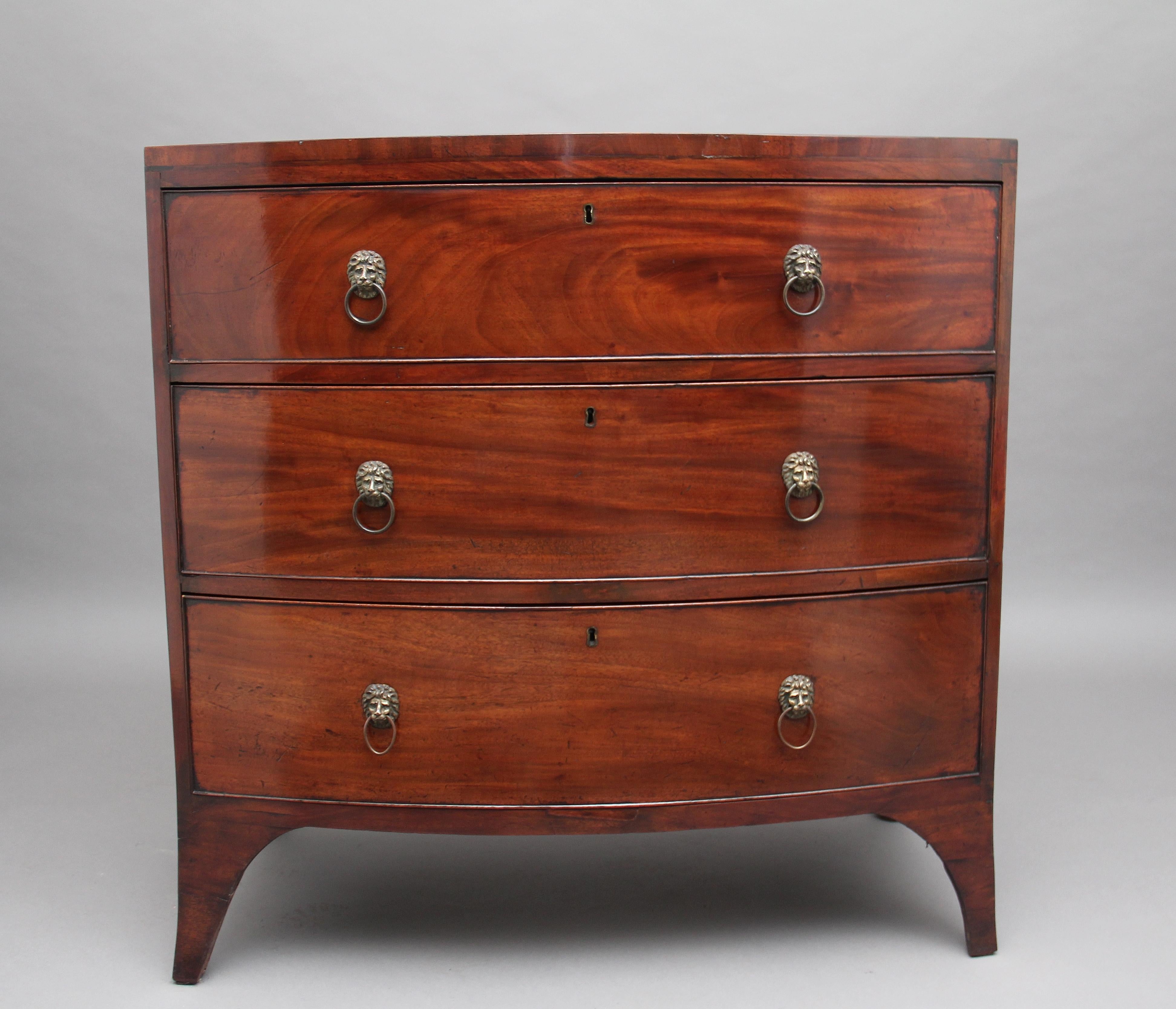 Early 19th Century Mahogany Chest of Drawers 5