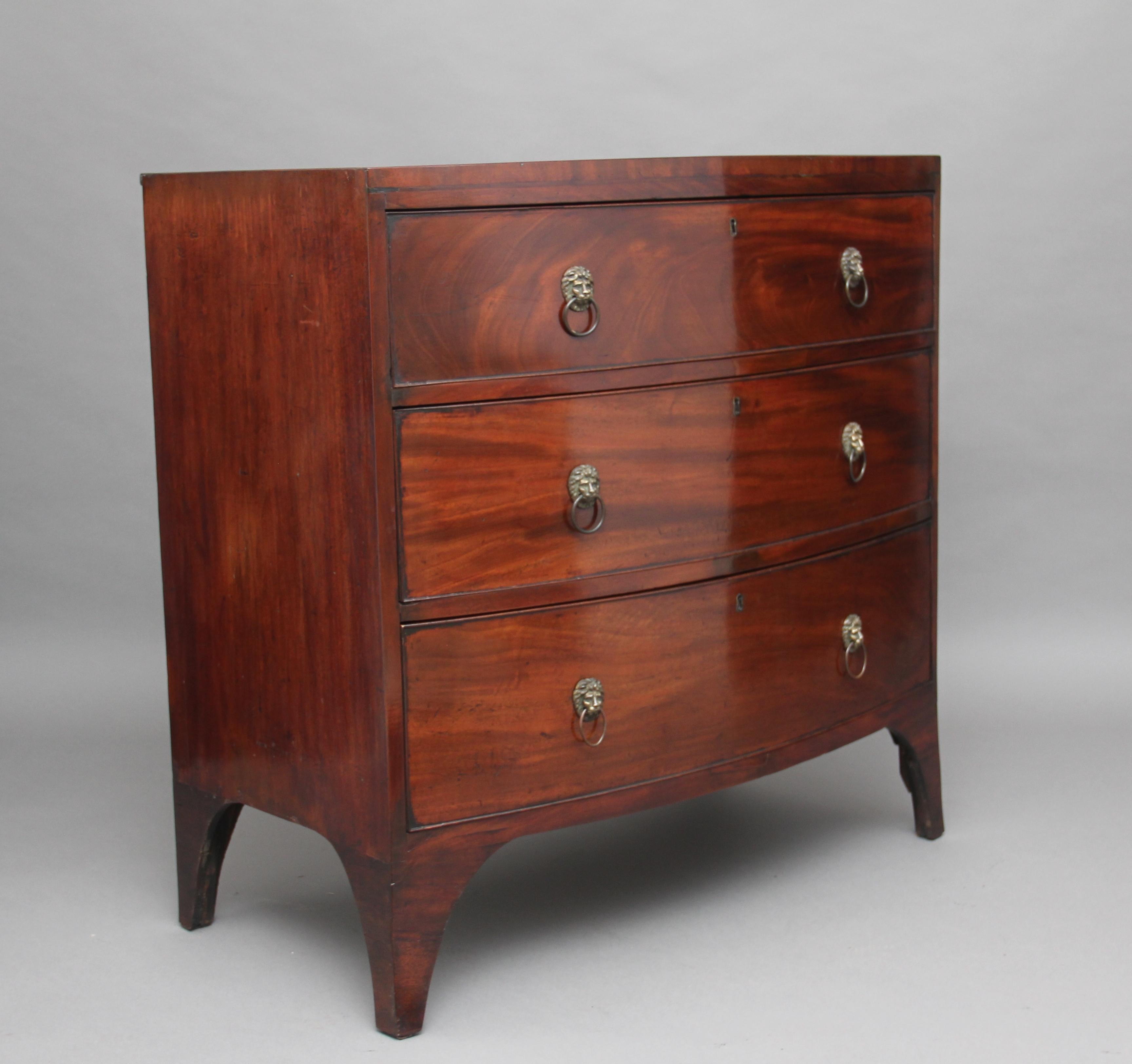 Early 19th Century Mahogany Chest of Drawers (Regency)