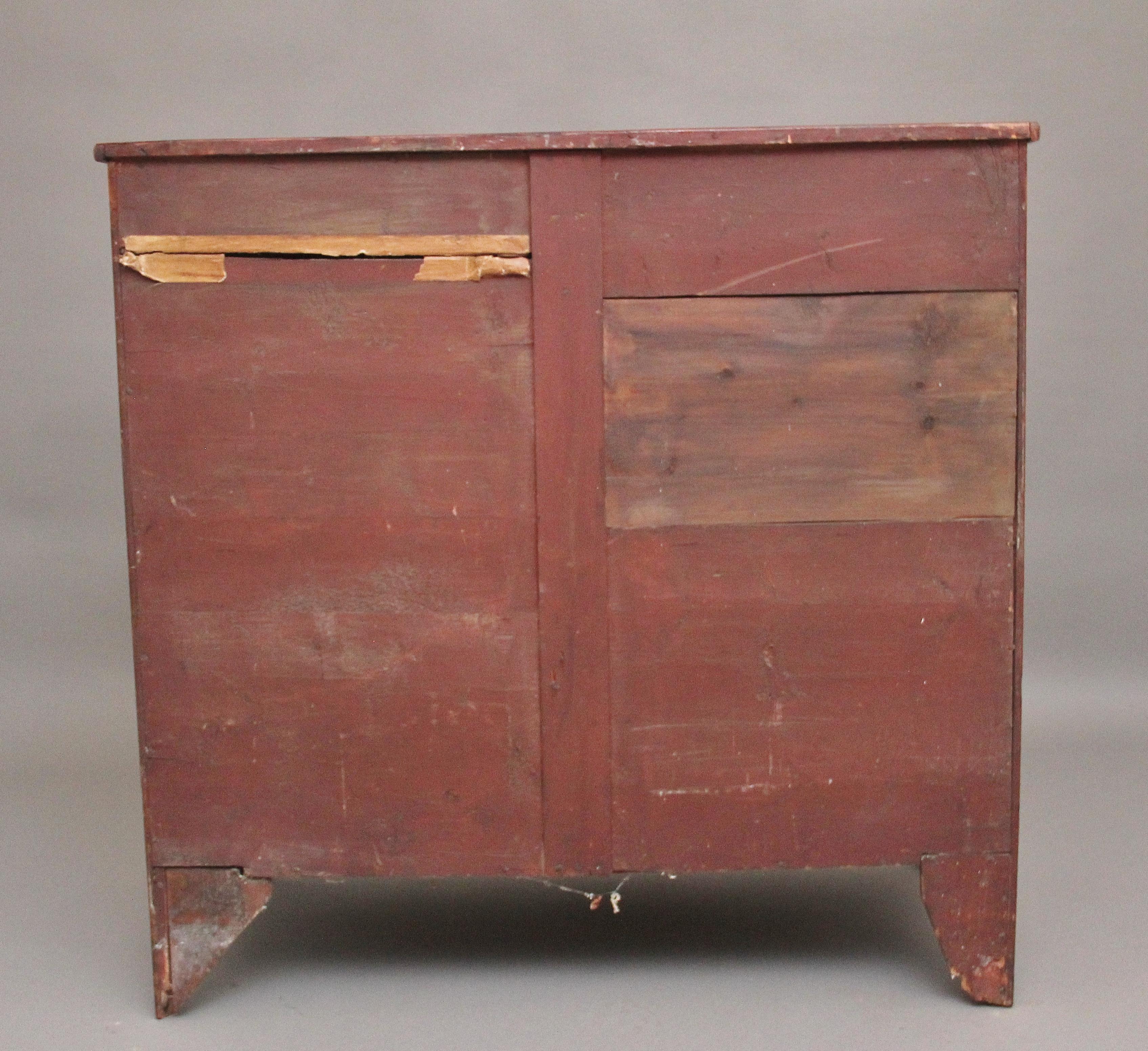 Early 19th Century Mahogany Chest of Drawers For Sale 1