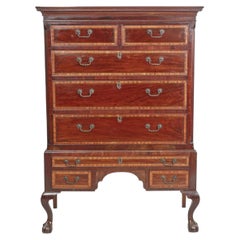 Early 19th Century mahogany chest on stand