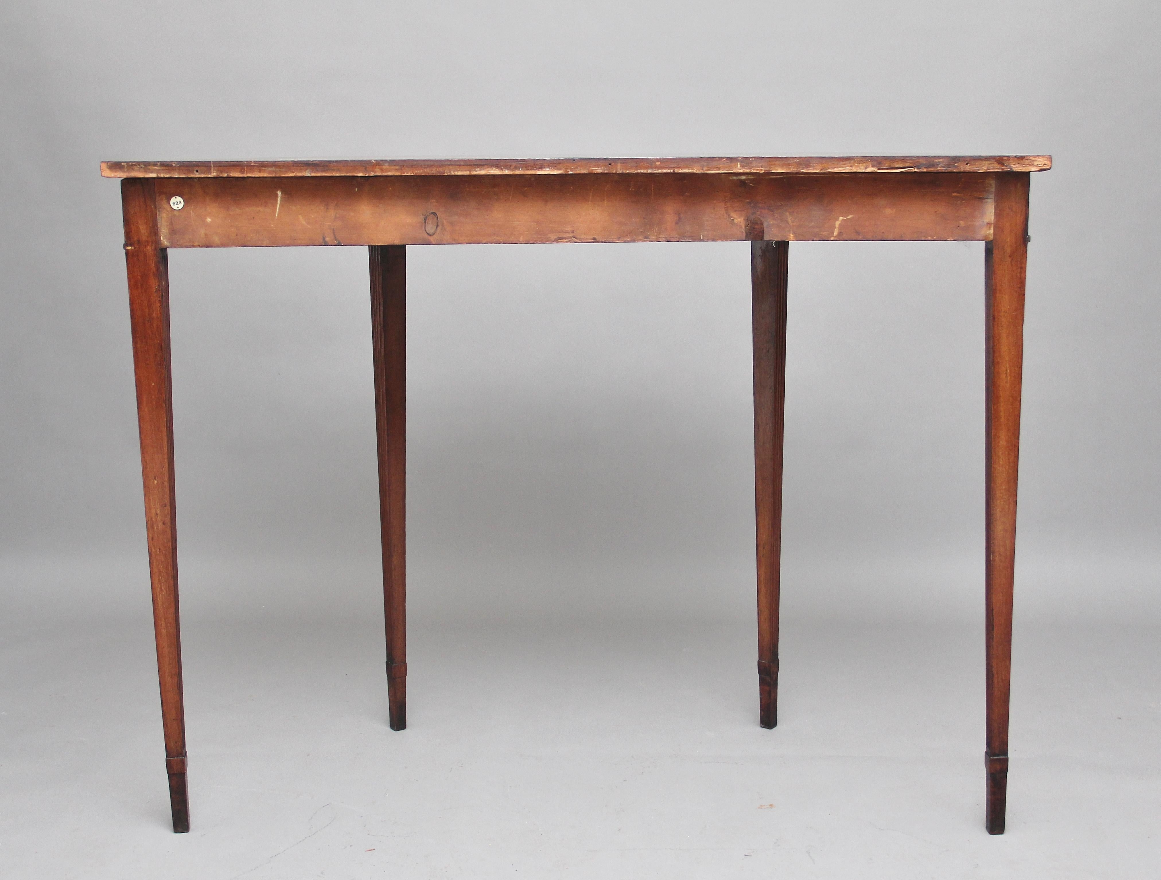 Regency Early 19th Century Mahogany Console Table
