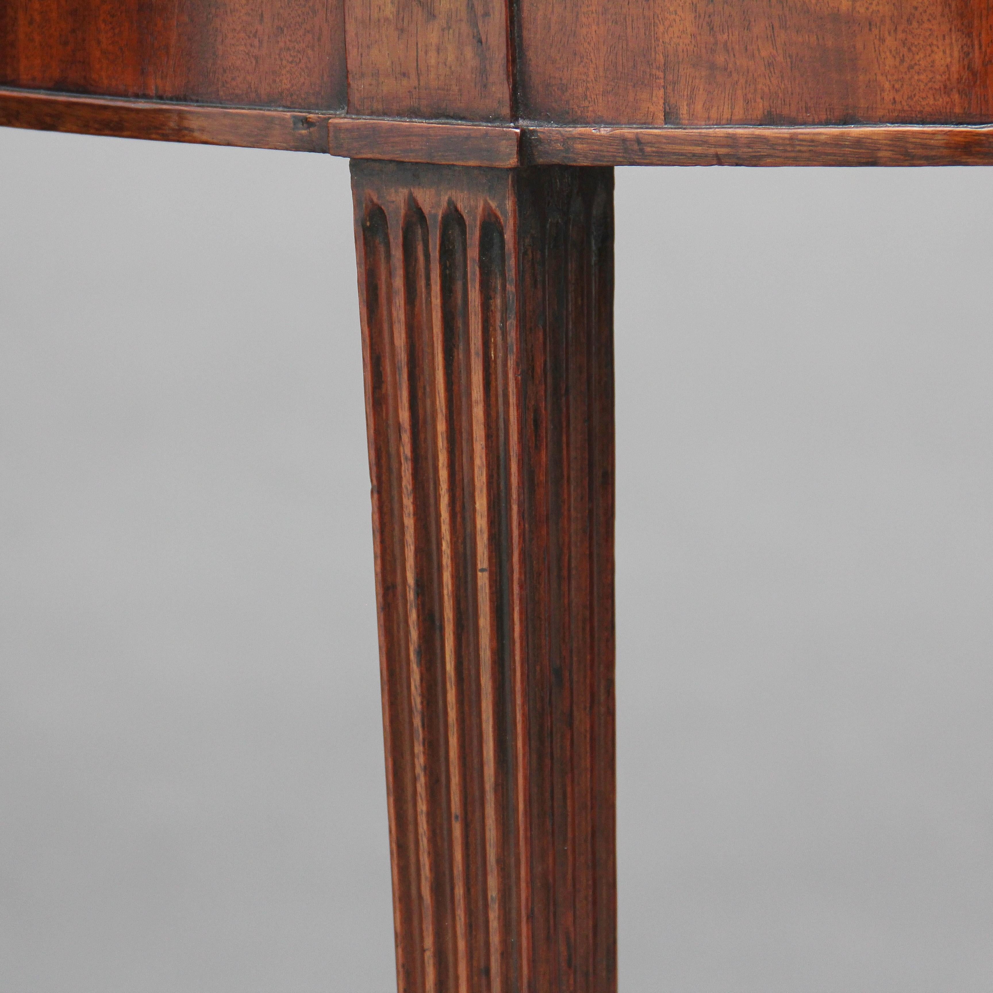 Early 19th Century Mahogany Console Table 3