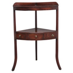 Early 19th Century Mahogany Corner Table
