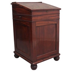 Antique Early 19th Century Mahogany Davenport by Gillows of Lancaster