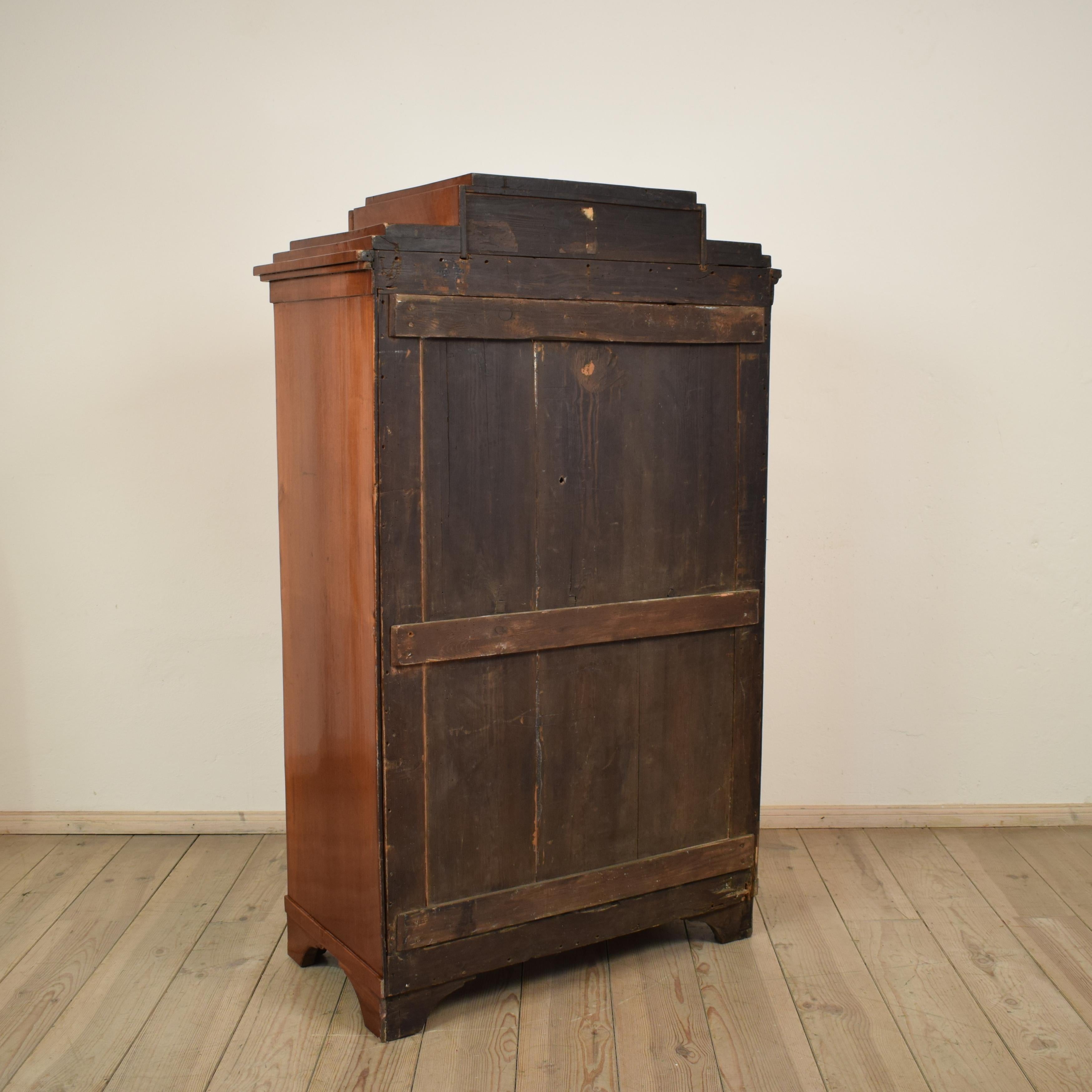 Early 19th Century Mahogany Empire Secretary 1