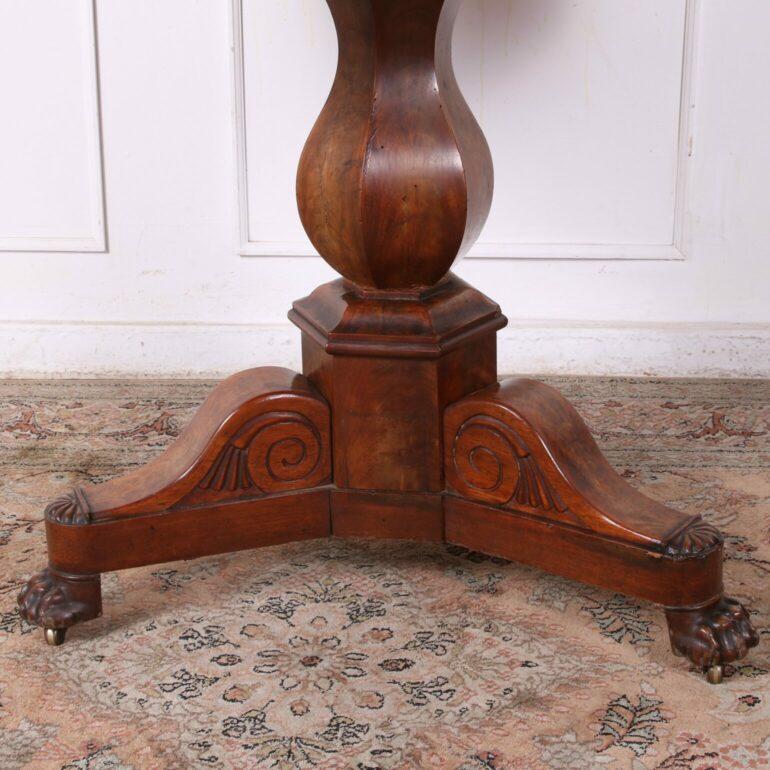 Early 19th Century Mahogany Gueridon In Good Condition For Sale In Vancouver, British Columbia