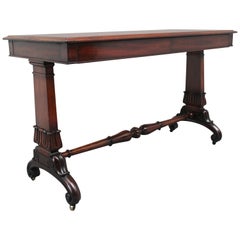 Early 19th Century Mahogany Library Table