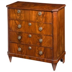 Early 19th Century Mahogany, Miniature Chest of Drawers