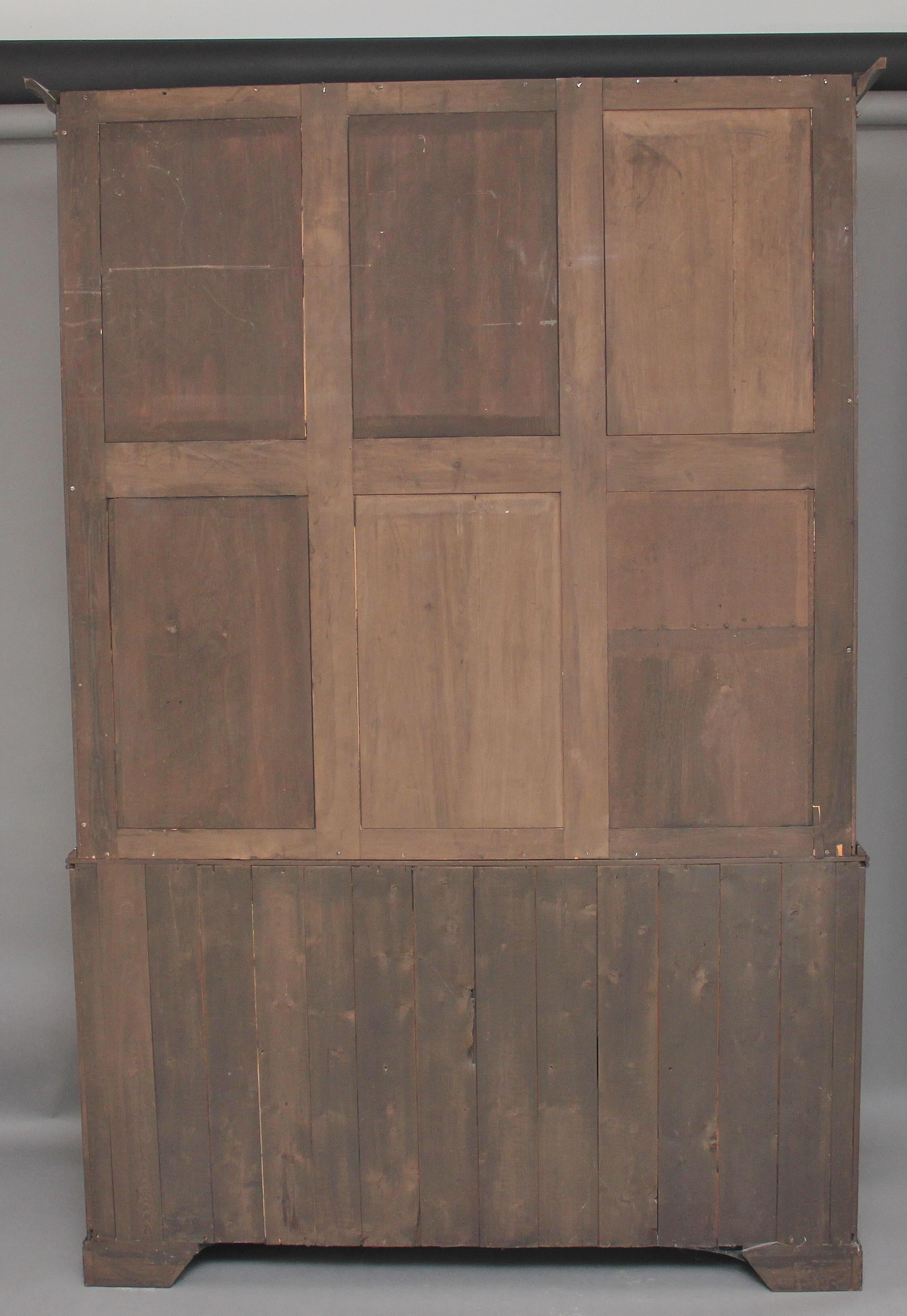 Early 19th Century Mahogany Open Bookcase 3