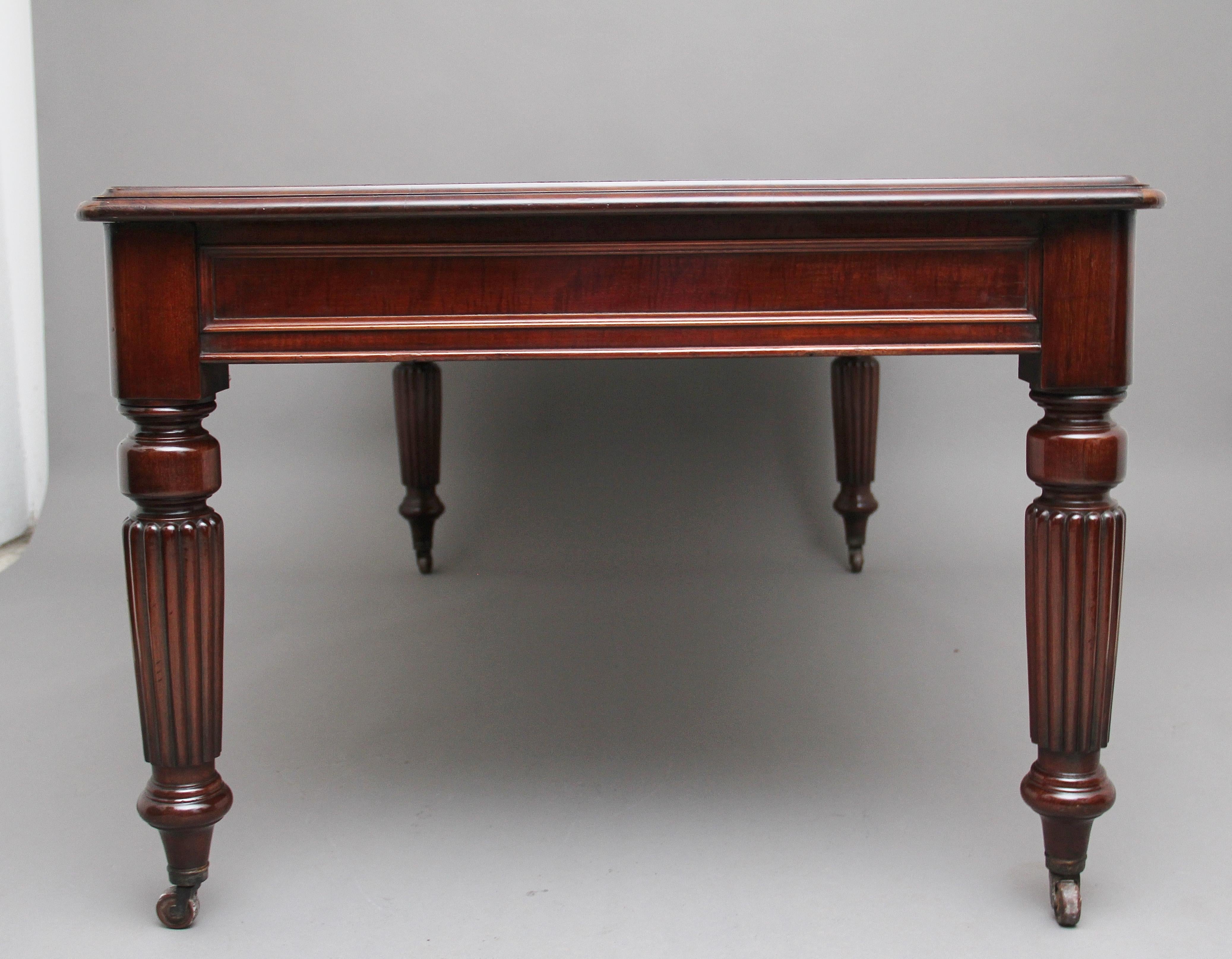 Early 19th Century Mahogany Partners Desk In Good Condition In Martlesham, GB