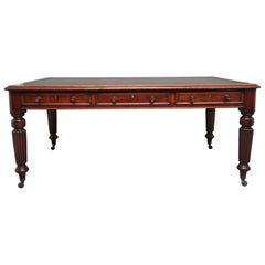 Antique Early 19th Century Mahogany Partners Desk