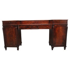 Early 19th Century mahogany pedestal sideboard