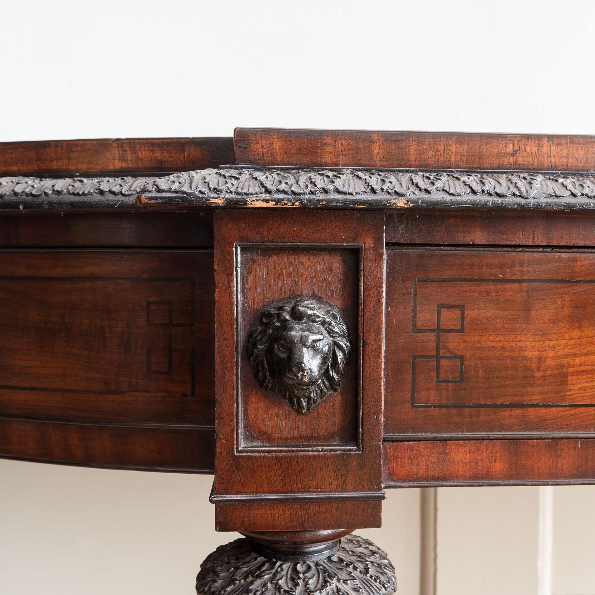Early 19th Century Mahogany Serving Table In Good Condition In London, GB