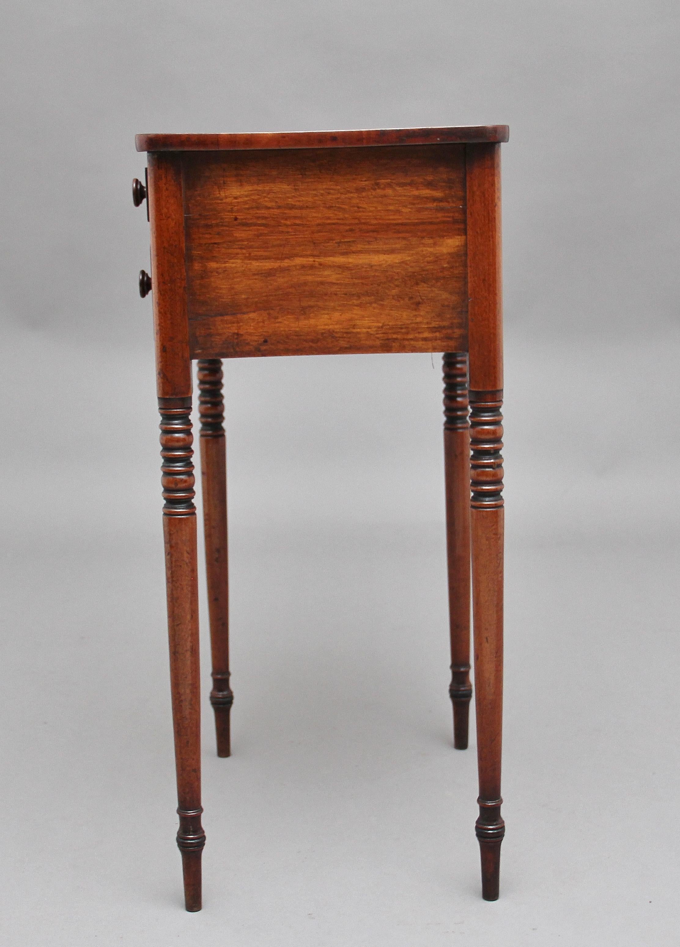 Mid-19th Century Early 19th Century Mahogany Side Table
