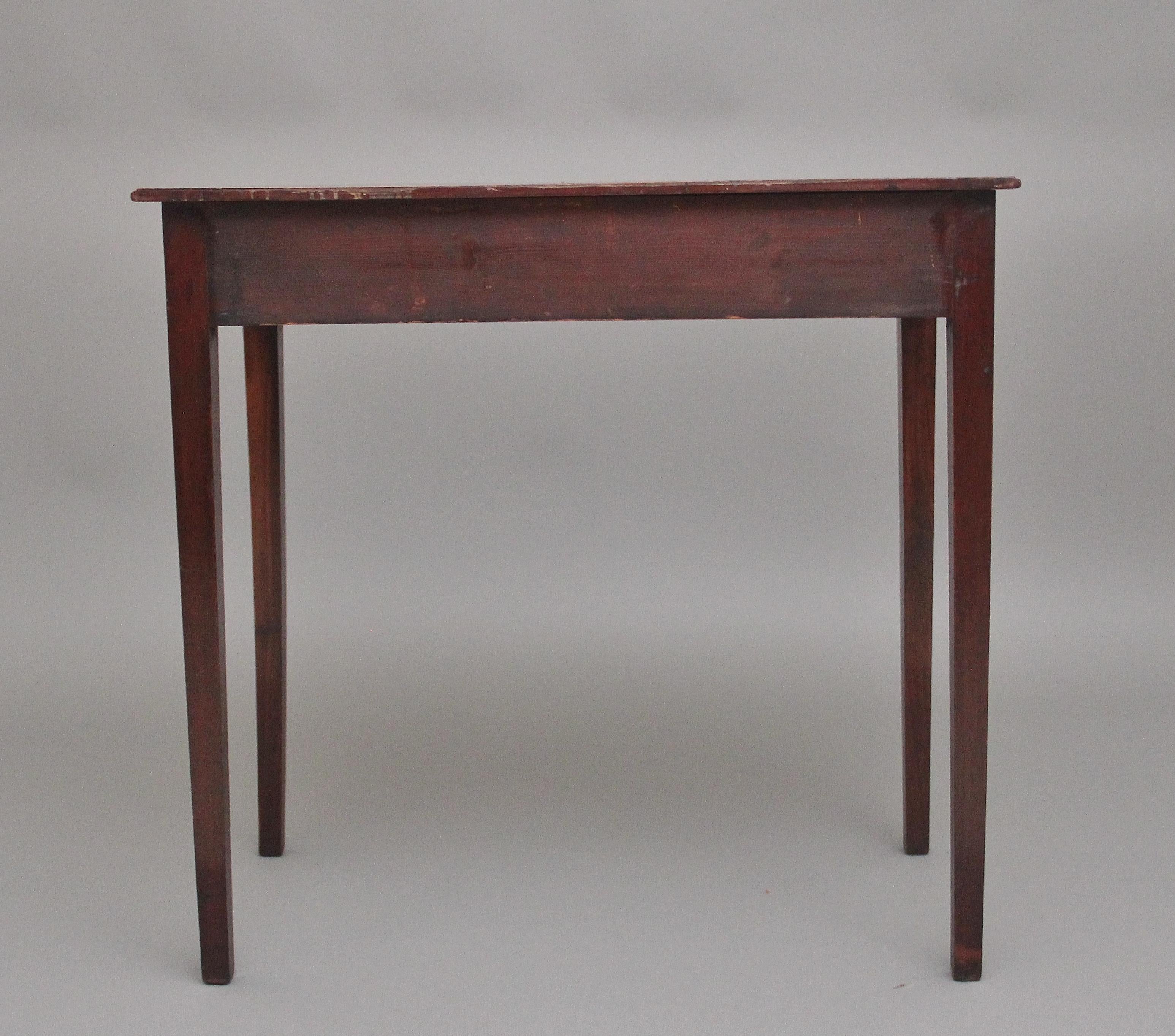 Mahogany Early 19th Century mahogany side table For Sale
