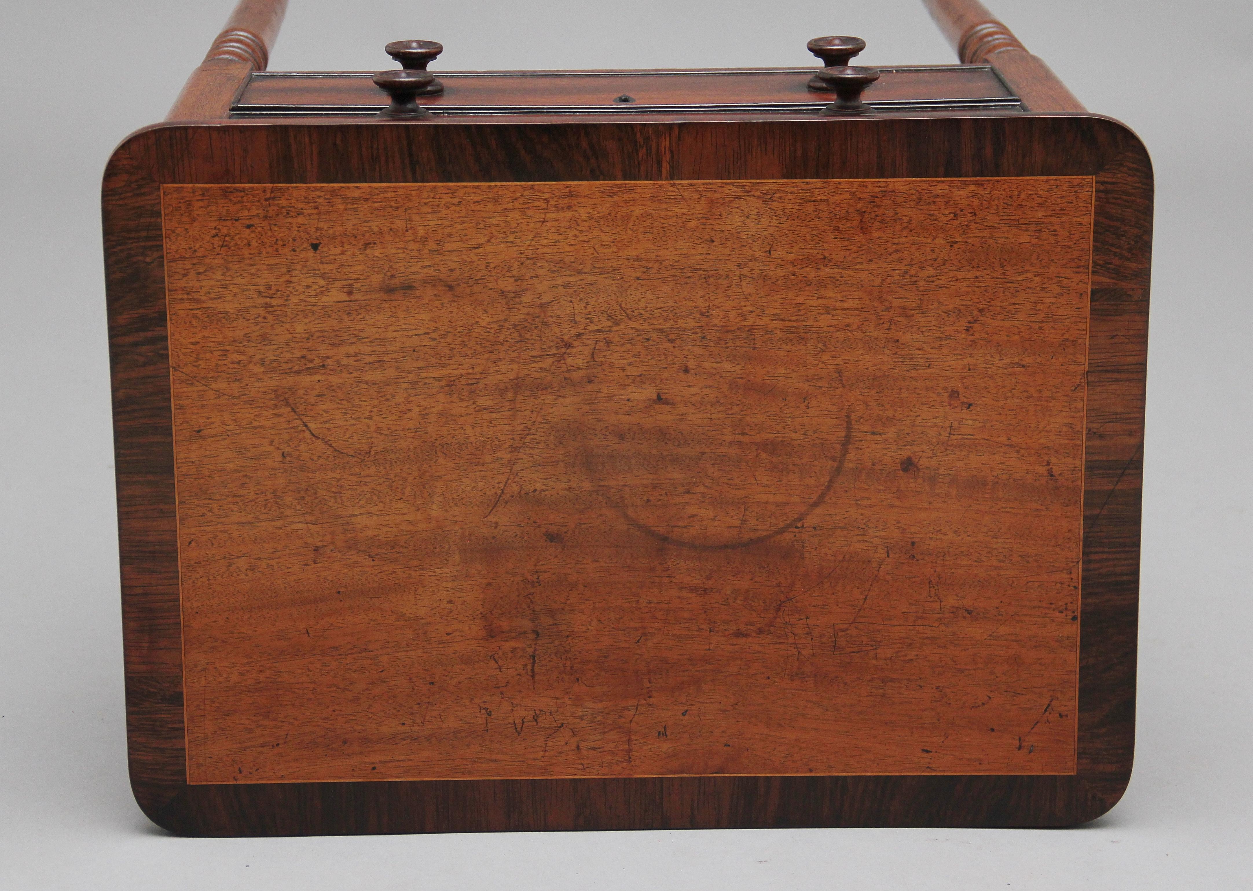 Early 19th Century Mahogany Side Table 1