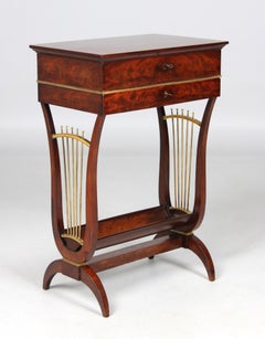 Early 19th Century Mahogany Sidetable, Ladies Desk, France, circa 1810