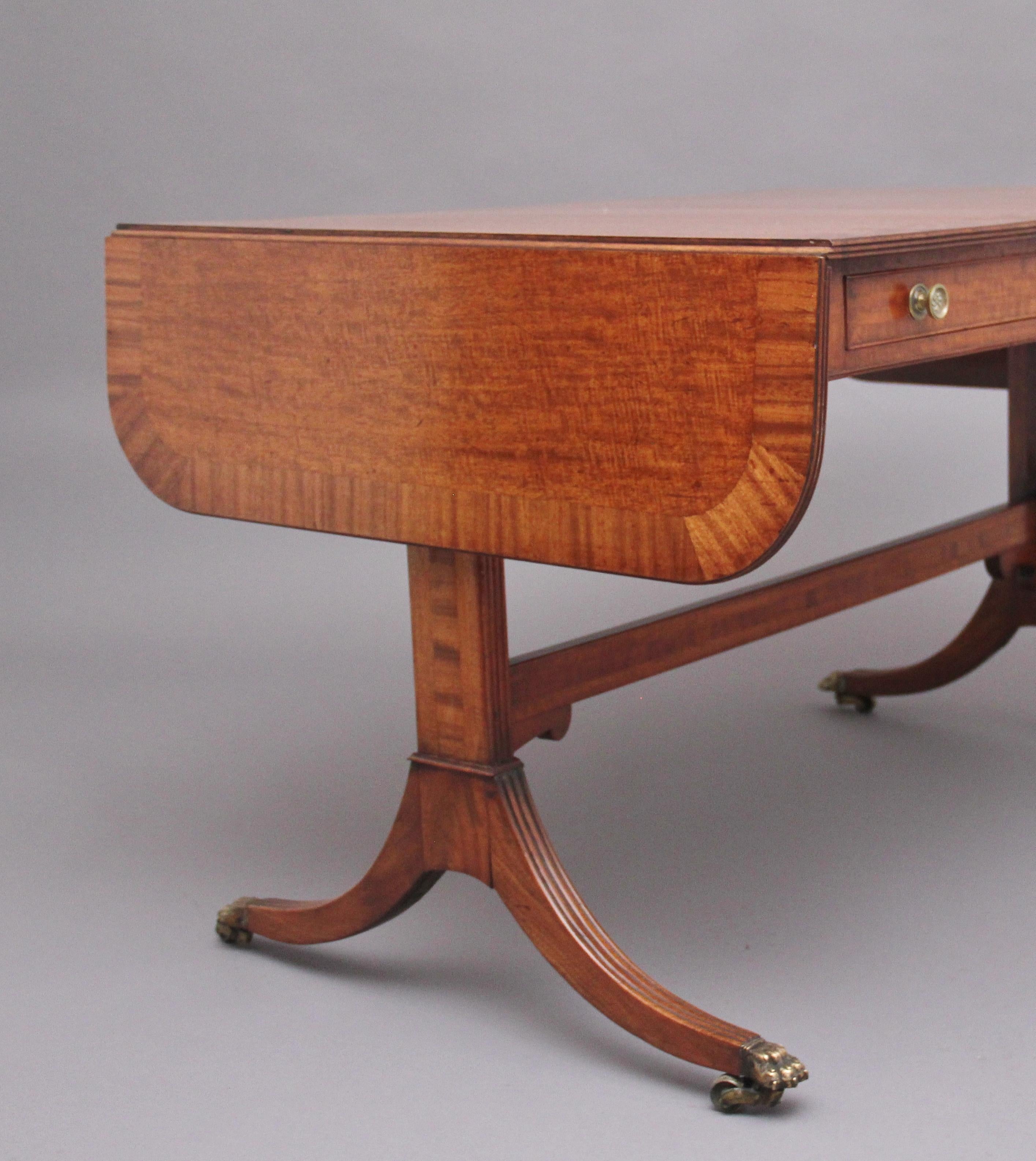 Early 19th Century Mahogany Sofa Table 6