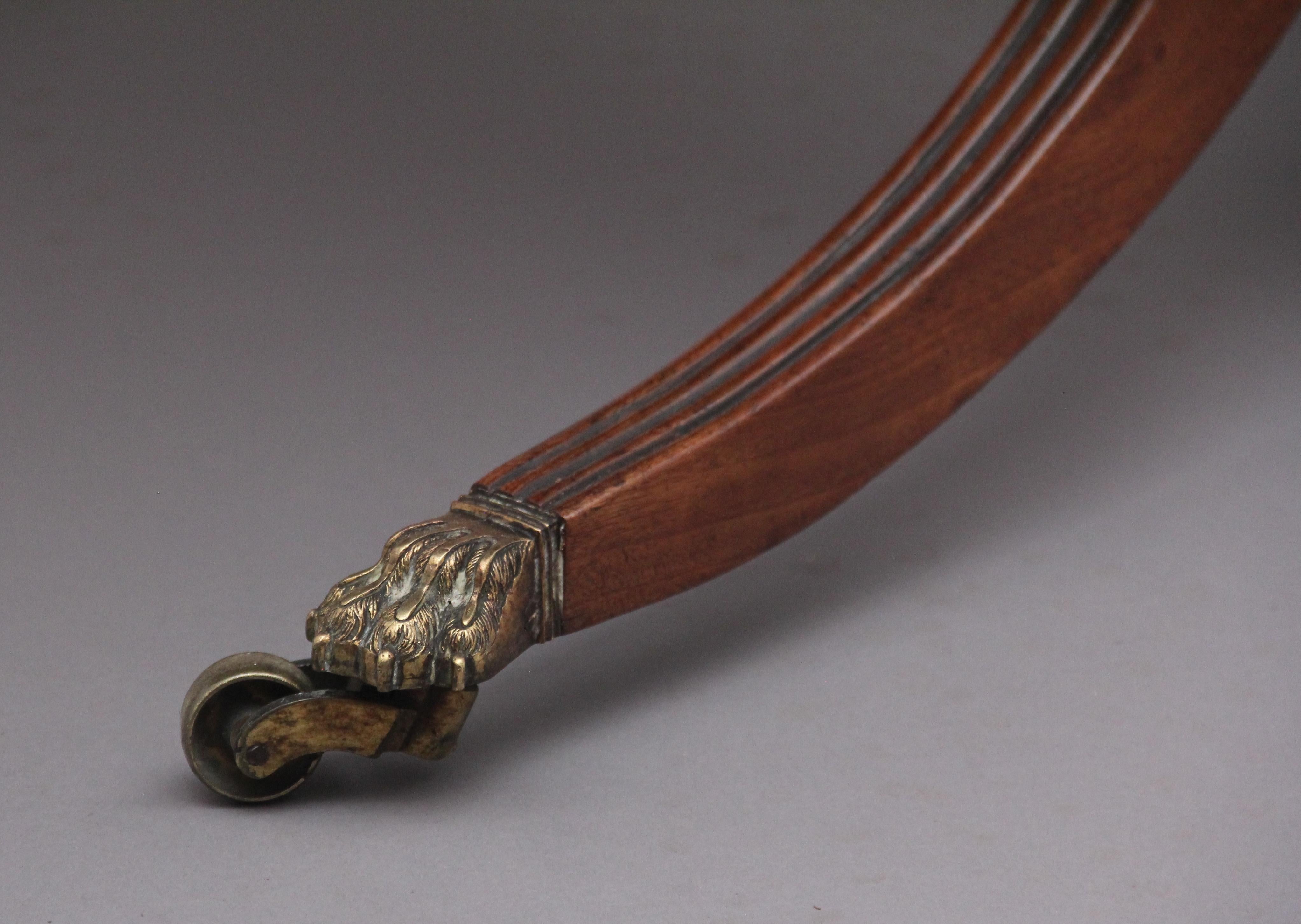 Early 19th Century Mahogany Sofa Table 9