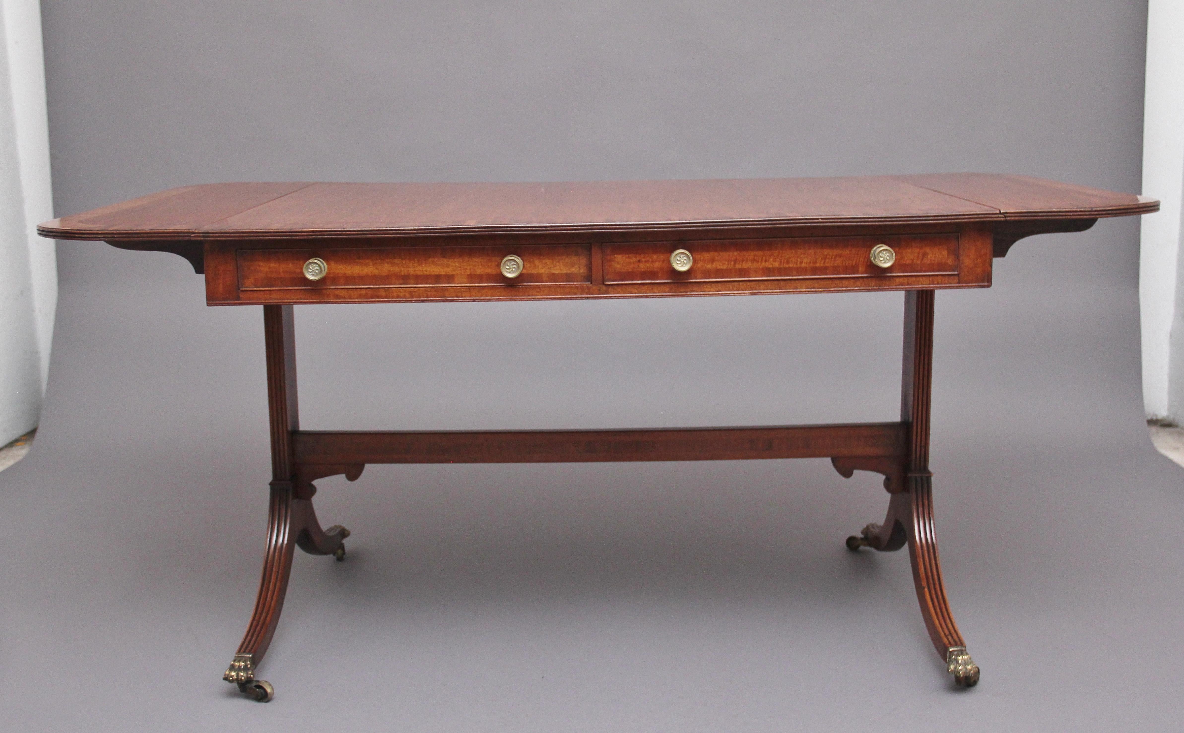 Early 19th Century Mahogany Sofa Table 3