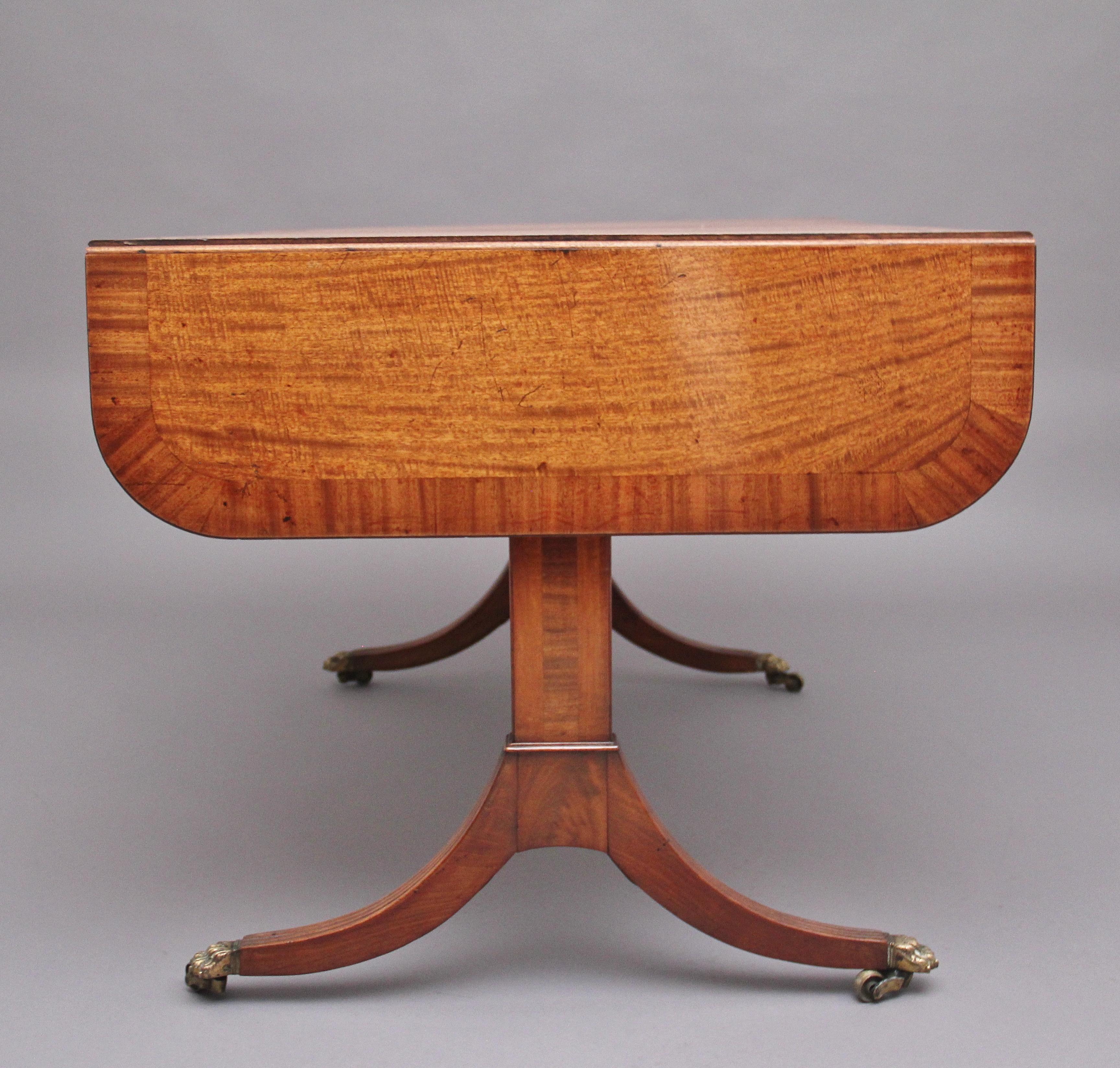 Early 19th Century Mahogany Sofa Table 4