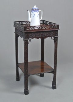 Early 19th Century Mahogany Tea Kettle Stand