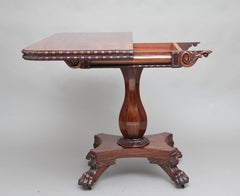Early 19th Century Mahogany Tea Table