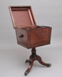 Early 19th Century Mahogany Teapoy