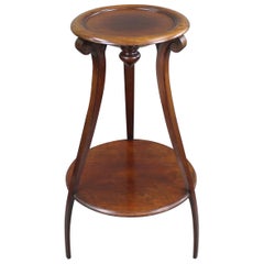 Early 19th Century Mahogany Two Tier Pedestal Stand