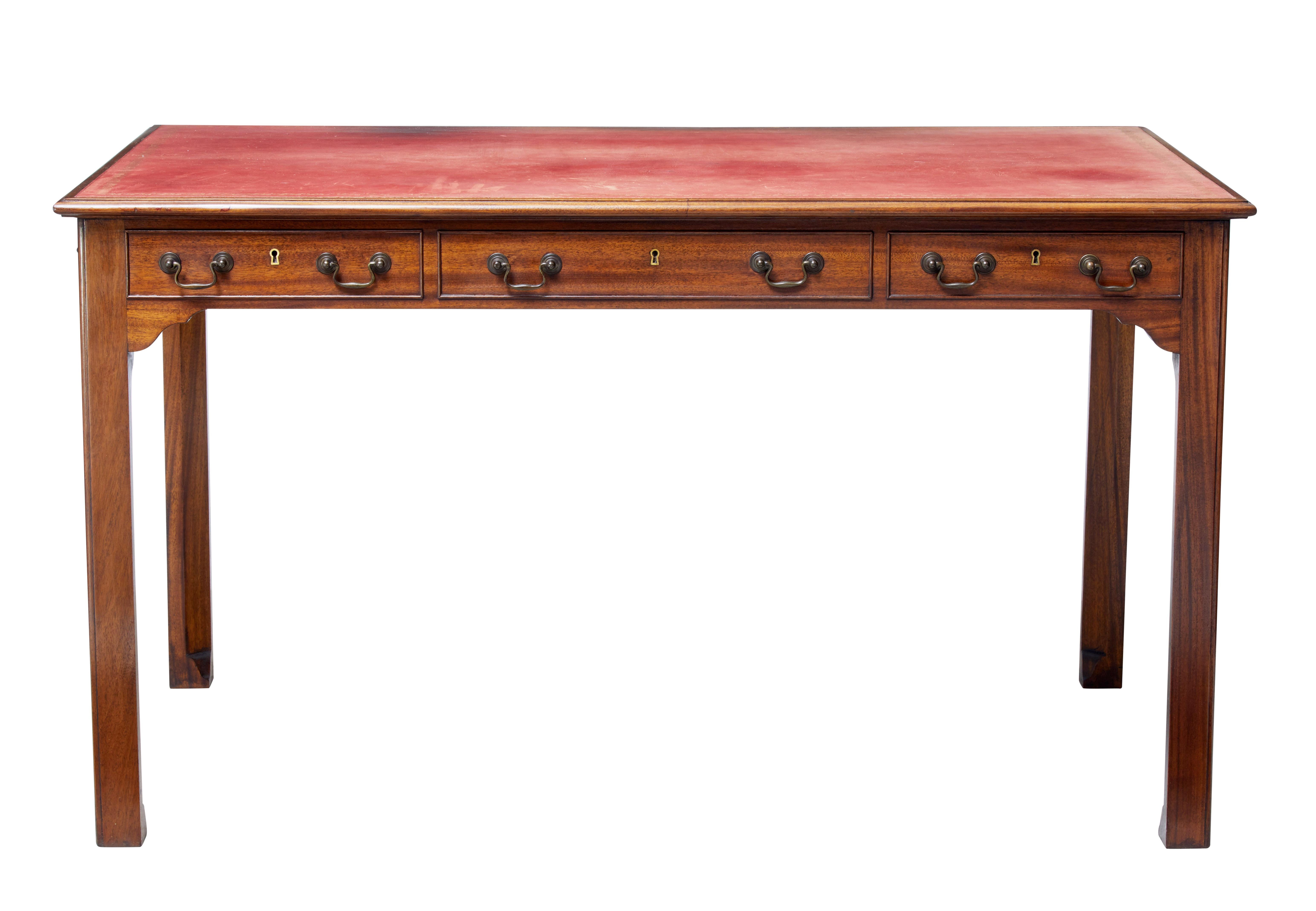 Woodwork Early 19th Century Mahogany Writing Table