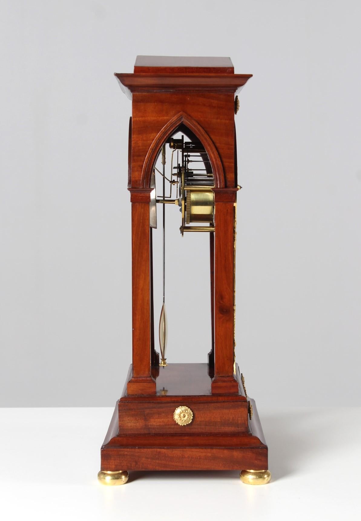 Early 19th Century Mantel Clock, Signed Paliard Paris, Empire, circa 1810 2