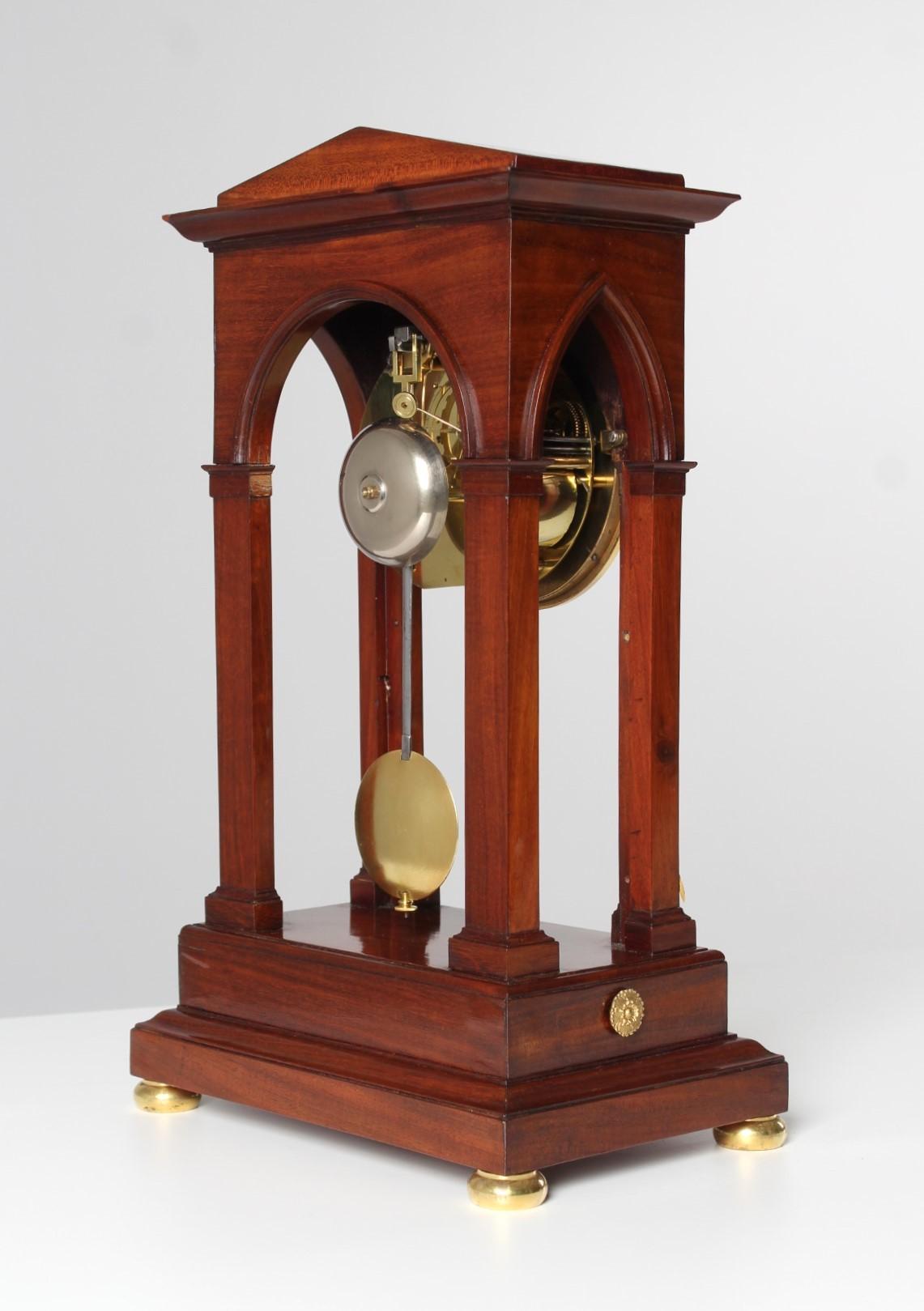 Early 19th Century Mantel Clock, Signed Paliard Paris, Empire, circa 1810 3