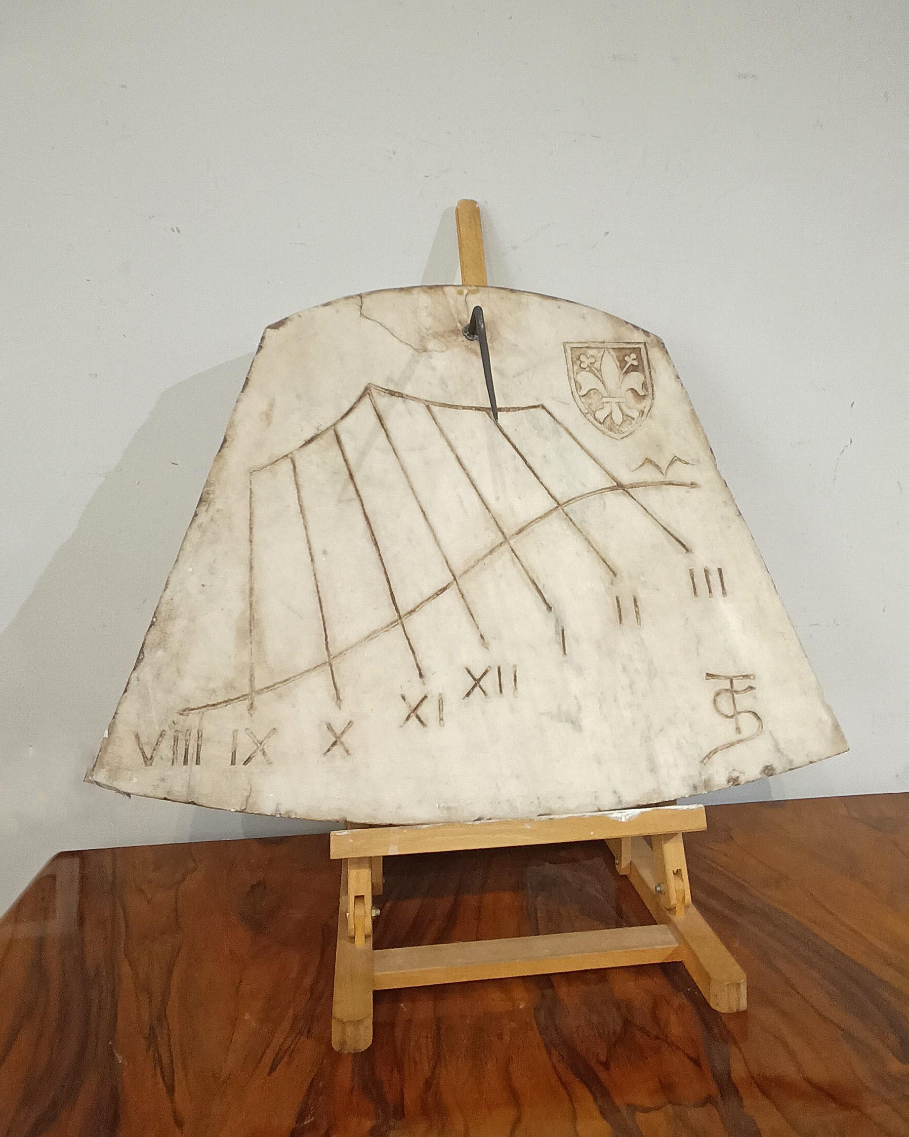 EARLY 19th CENTURY MARBLE SUNDIAL For Sale 3