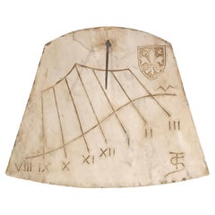 EARLY 19th CENTURY MARBLE SUNDIAL