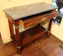 Early 19th Century Marble Top Console Table