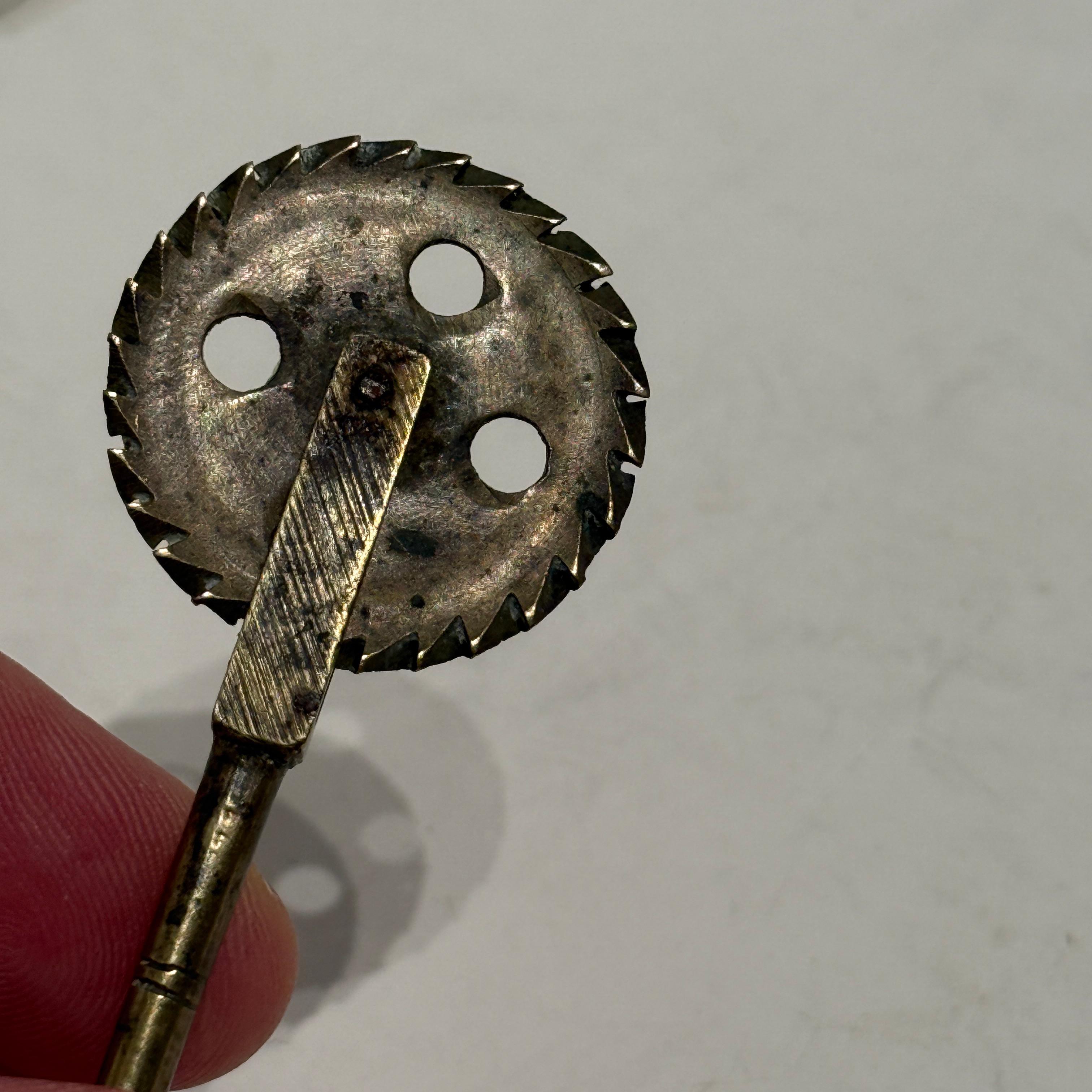 Early 19th Century Metal Cookie Cutter, Denmark For Sale 6
