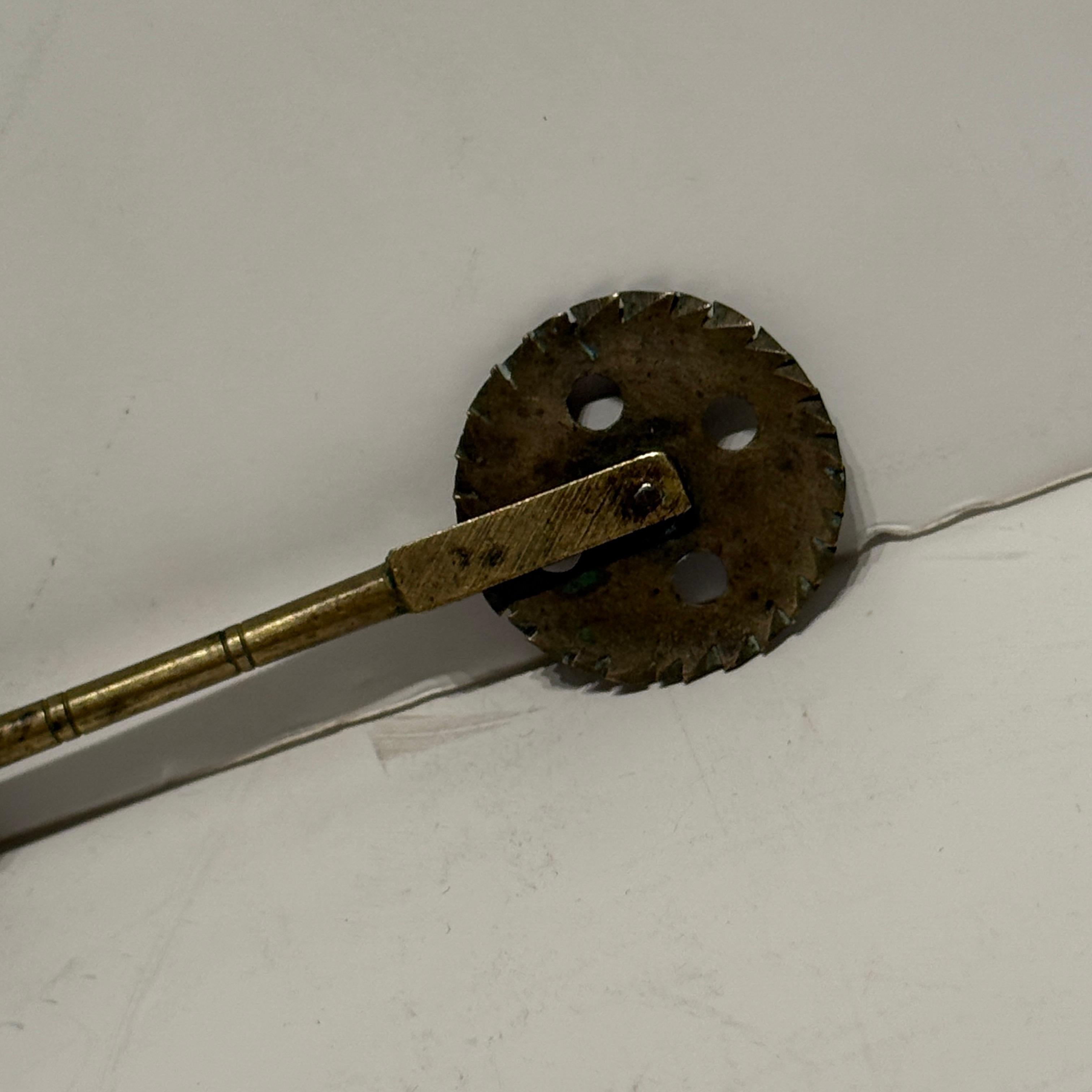 Empire Early 19th Century Metal Cookie Cutter, Denmark For Sale