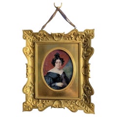 Antique Early 19th Century Miniature Painting