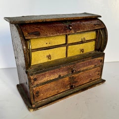 Début du 19e siècle - Bureau d'écriture miniature - Boîte à bijoux