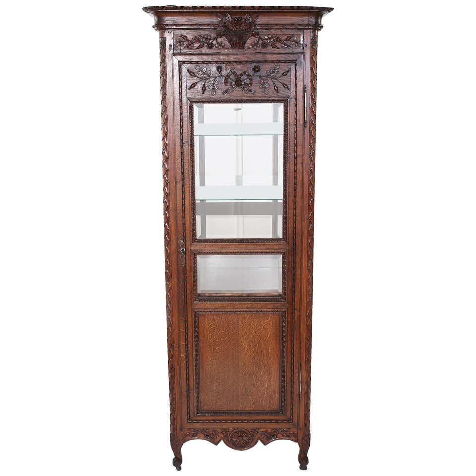 19th Century French Renaissance Revival Display Cabinet For Sale at 1stDibs