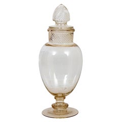 Early 19th Century Monumental Dakota Candy Display Jar