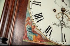 Early 19th Century Moon Phase Clock by William Cuff of Shepton Mallet