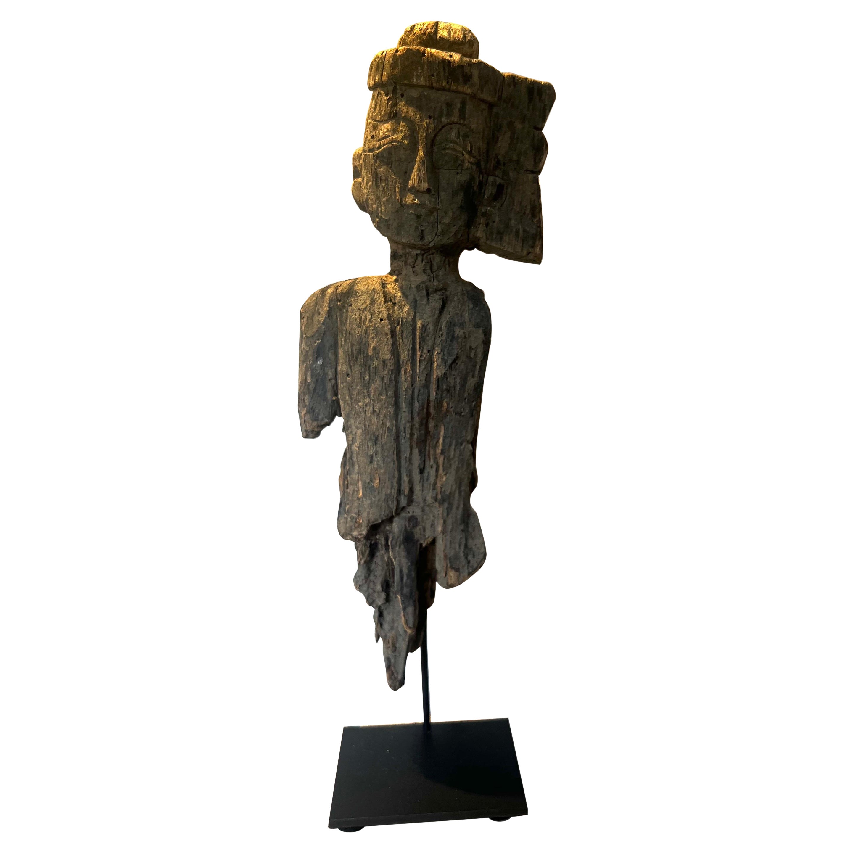 Principios del siglo XIX  Fragmento figurado montado procedente de Tailandia en venta